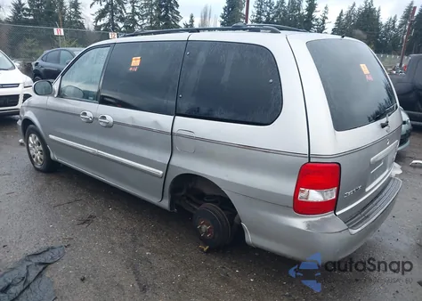 2005 Kia Sedona Ex/Lx из США, поврежденный, VIN KNDUP131456621513